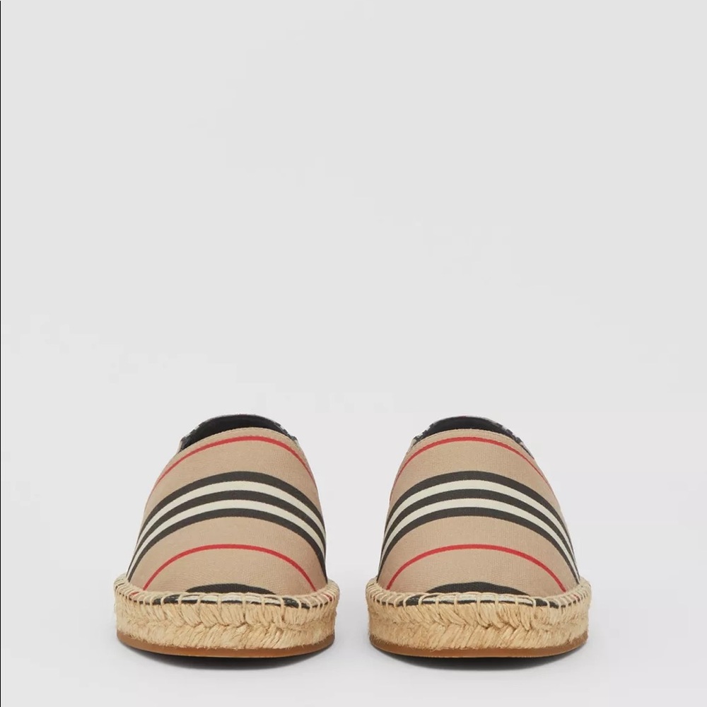 Burberry Alport Icon Stripe Espadrille Canvas - Picture 6 of 9